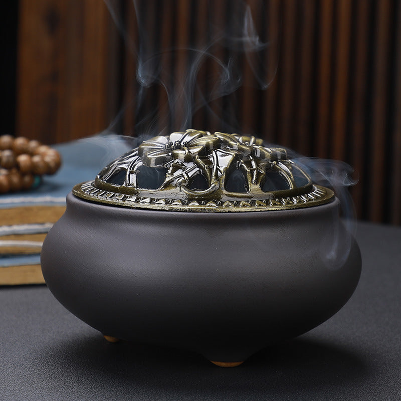 Ceramic Burner Buddha