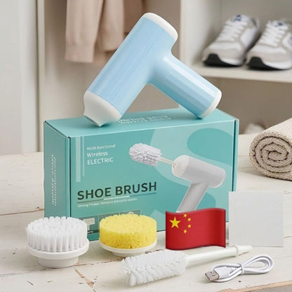 3 in 1 Shoe Cleaner Brush Rechargeable Cleaning Tool