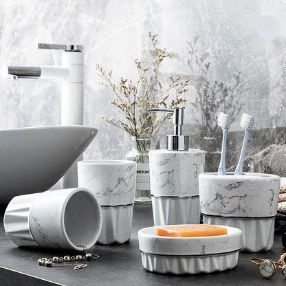 Ceramic Bathroom Set