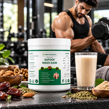 Desi Nuskha Safoof Mass Gain | Herbal Weight Gain & Muscle Support
