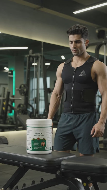 Safoof Mass Gain + Sweat Belt Combo Deal